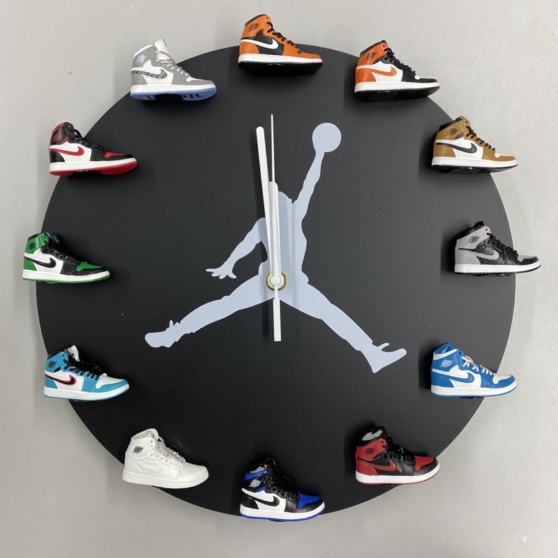 air jordan wall clock