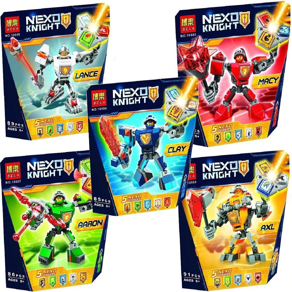 lego nexo knights mech suit