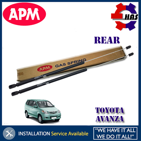 Toyota Avanza Apm Gas Spring Rear Bonnet Damper Absorber Belakang Lh Rh Pair Shopee Malaysia