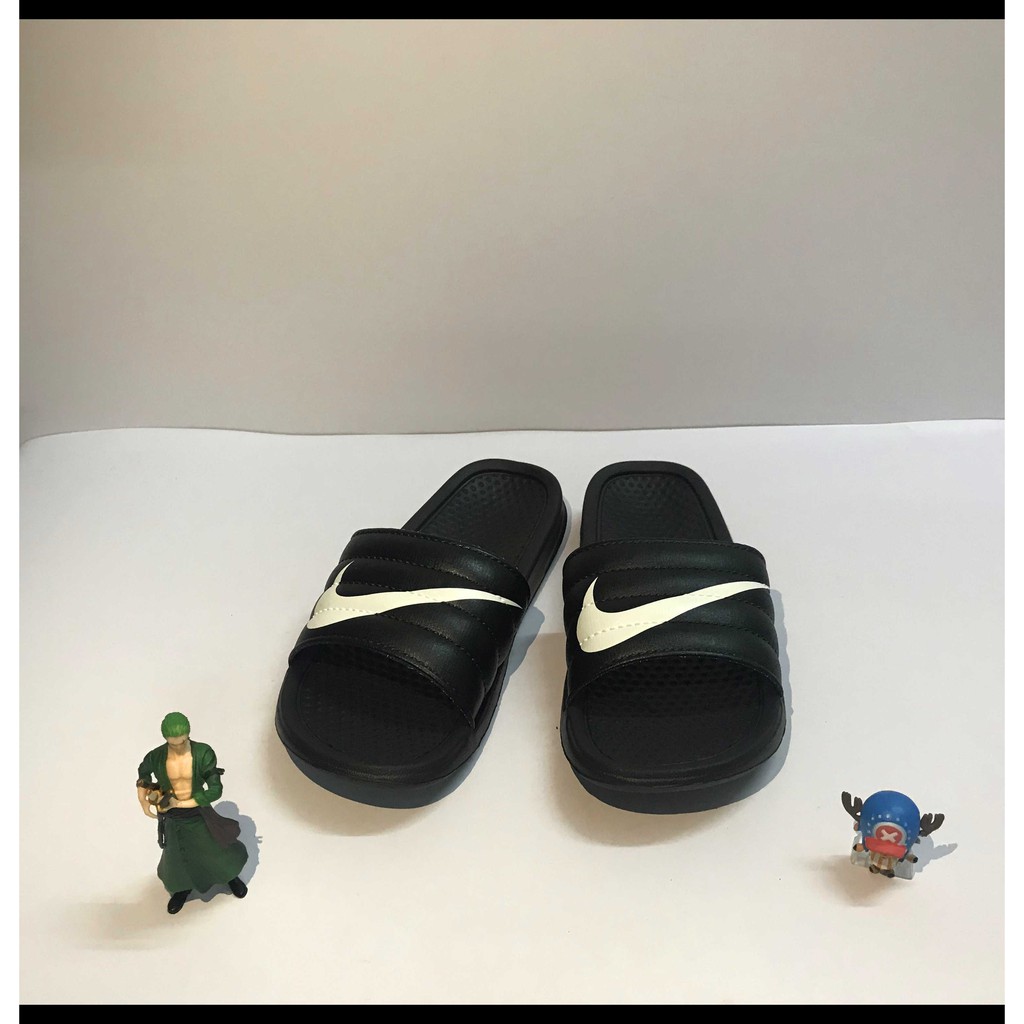 nike leather slippers