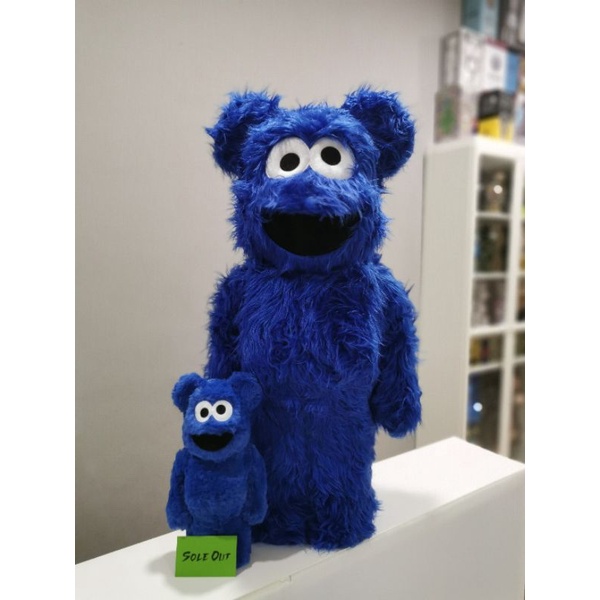 MEDICOMTOYBE@RBRICK COOKIE MONSTER Costume 1000%