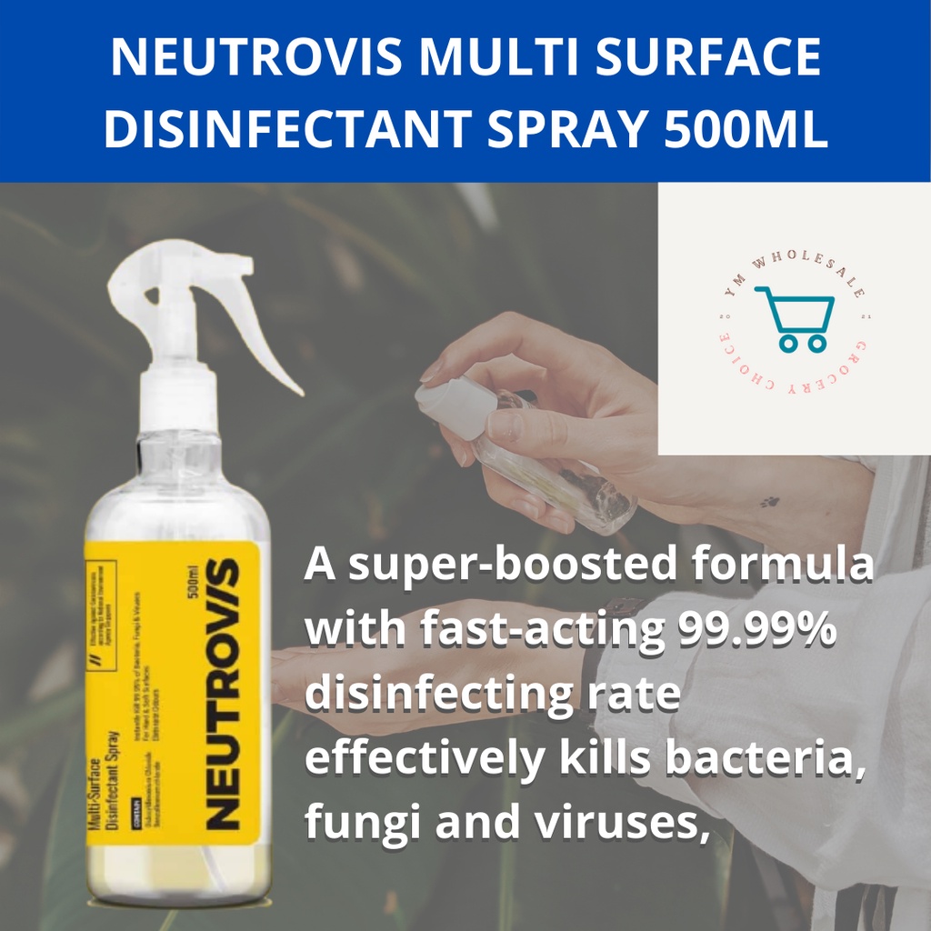 NEUTROVIS MULTISURFACE DISINFECTANT SPRAY 500ML Shopee Malaysia
