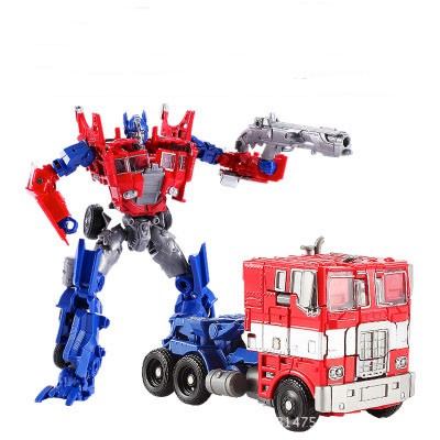 red and blue transformer