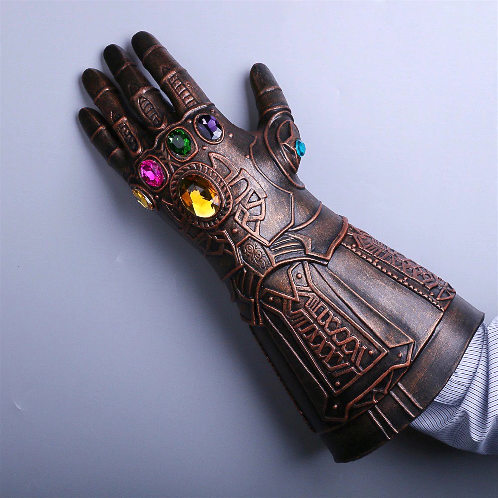 Movie Avengers 3 Infinity War Thanos Cosplay Glove Hands Gauntlet Latex Shopee Malaysia - how to get the midas glove in roblox