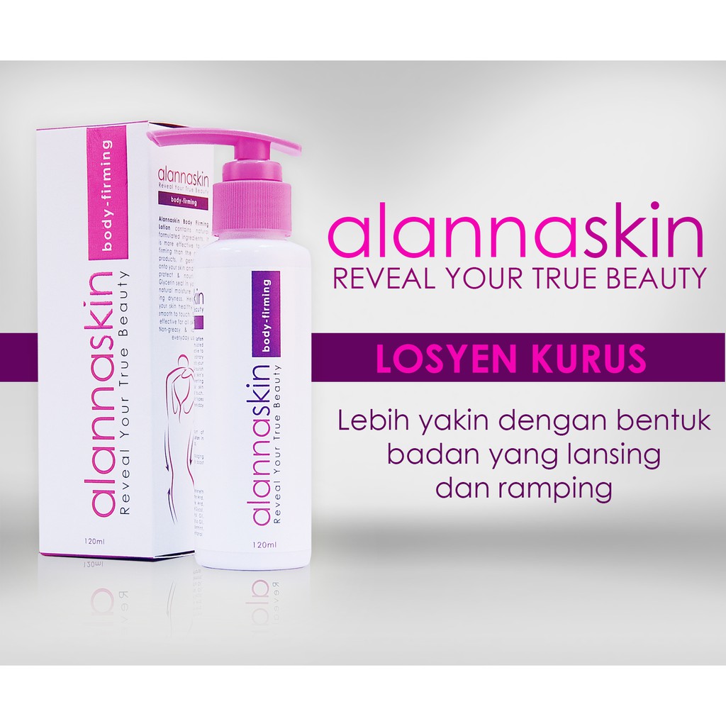 Alannaskin Losyen Kecilkan Peha Buang Lemak Alannaskin Lotion Original Hq Lulus Kkm Shopee Malaysia