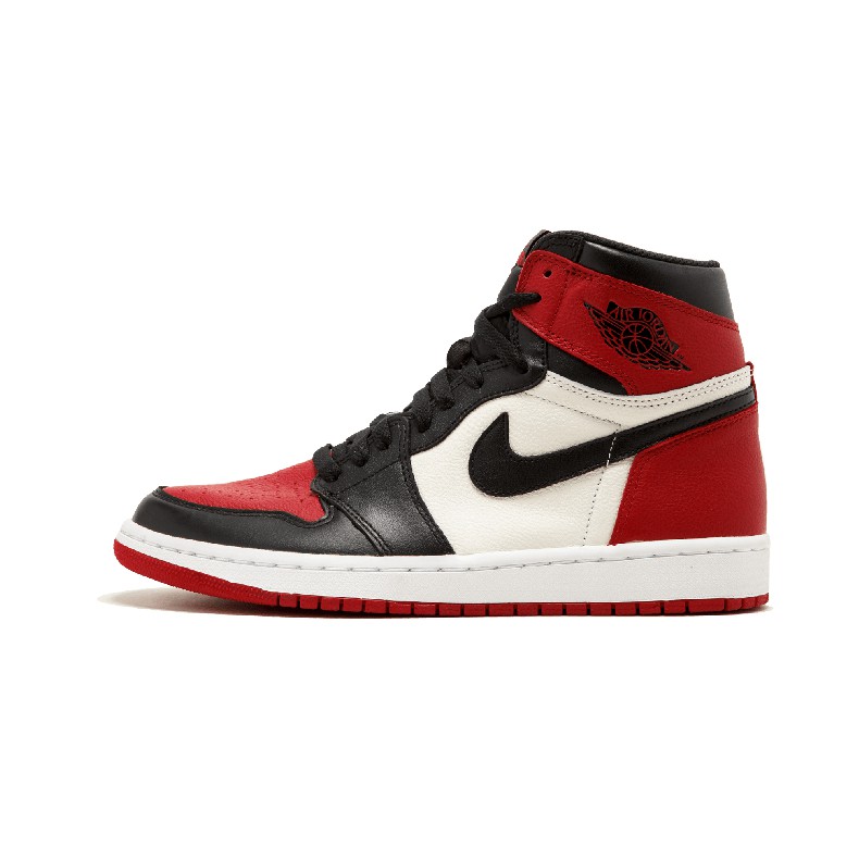 jordan 1 bred toe 2019