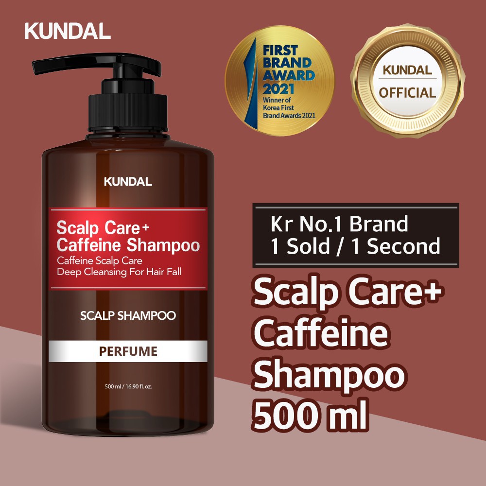 [KUNDAL] Scalp Care + Caffeine Shampoo 500ml Shopee Malaysia