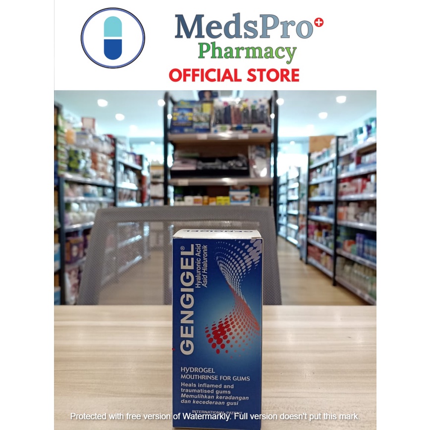 GENGIGEL HYALURONIC ACID HYDROGEL MOUTHRINSE FOR GUMS 150ML Shopee