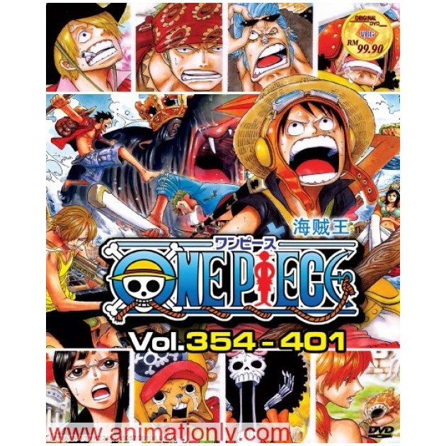 Anime Dvd One Piece Box 8 Vol 354 401 Shopee Malaysia