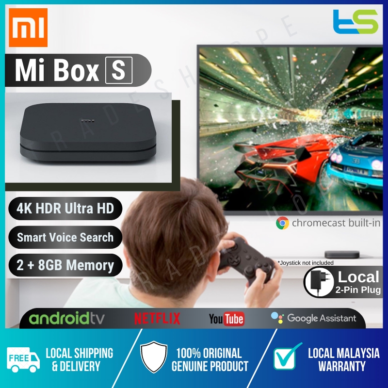 xiaomi mi box s 4k joystick