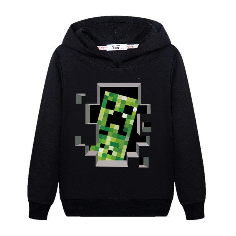 minecraft creeper pullover