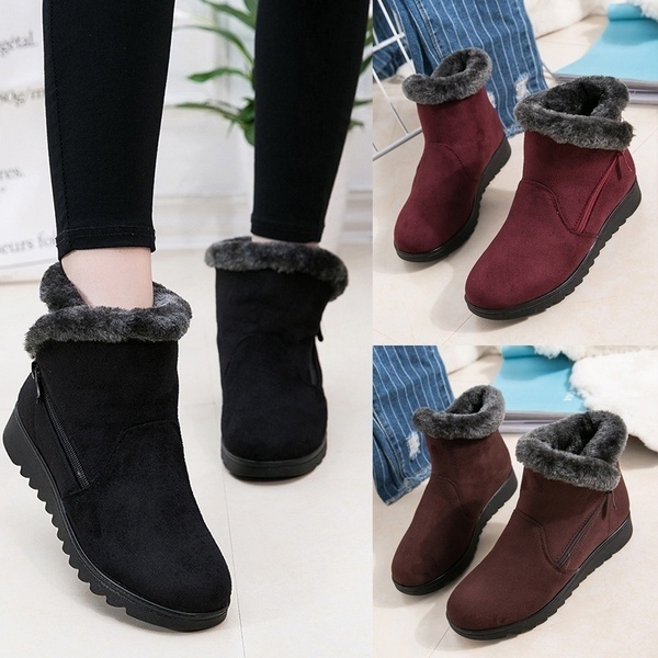 womens waterproof ankle snow boots