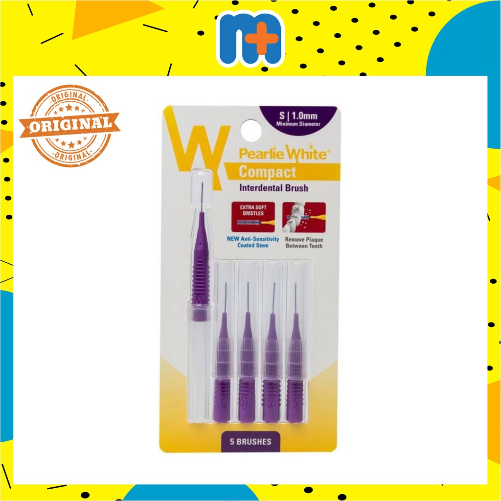 pearlie white interspace brush