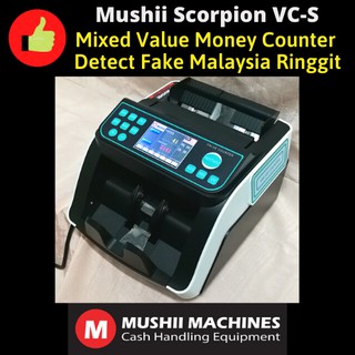 Mixed Value Money counter Machine. 🇲🇾 Counts Total Amount. Detect fake MYR. Detect Different Value when counting