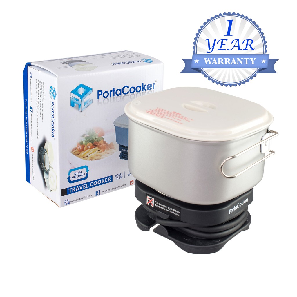 Portacooker Portable Electric Dual Voltage Travel Cooker Shopee Malaysia