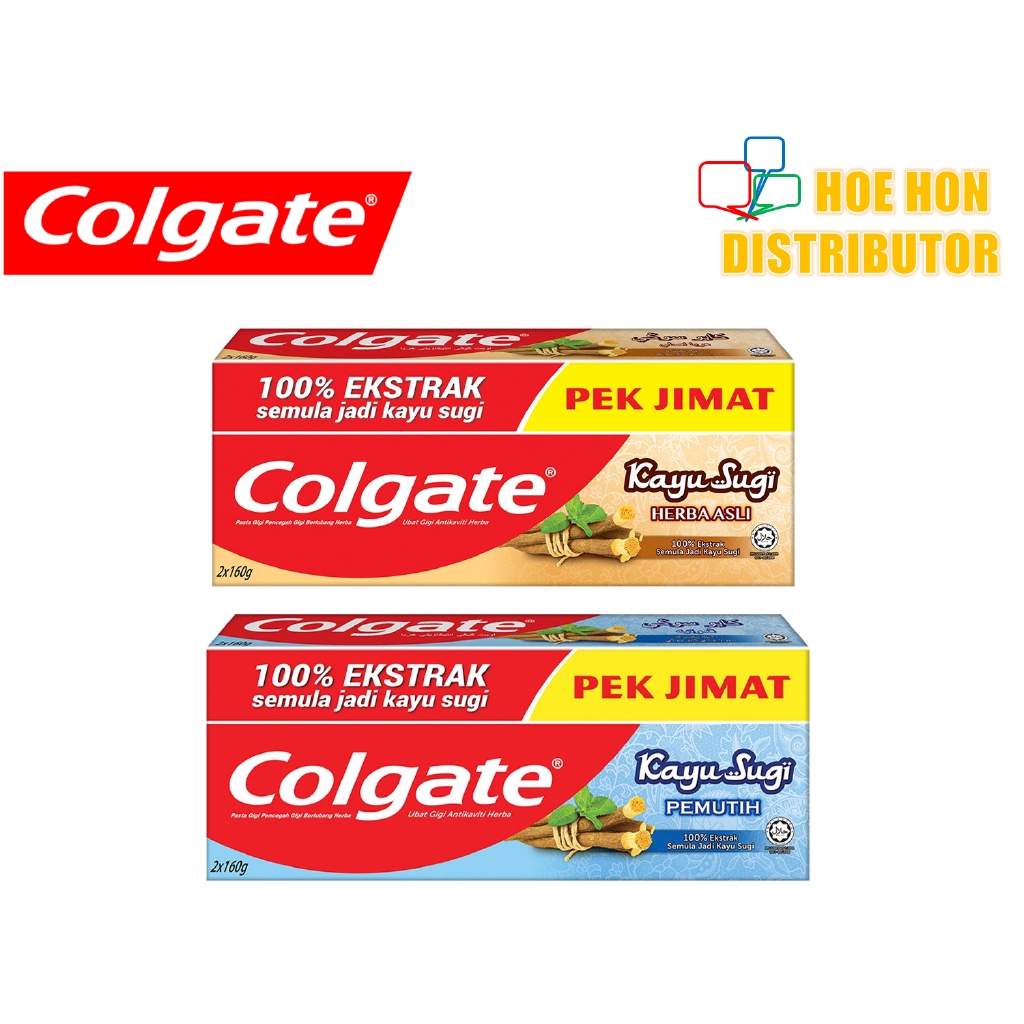 Colgate Toothpaste Ubat Gigi Kayu Sugi Herba Asli 