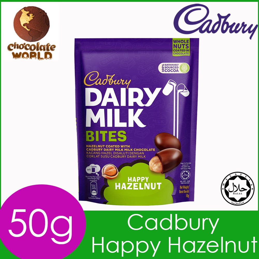 Cadbury Dairy Milk Bites 50g Shopee Malaysia