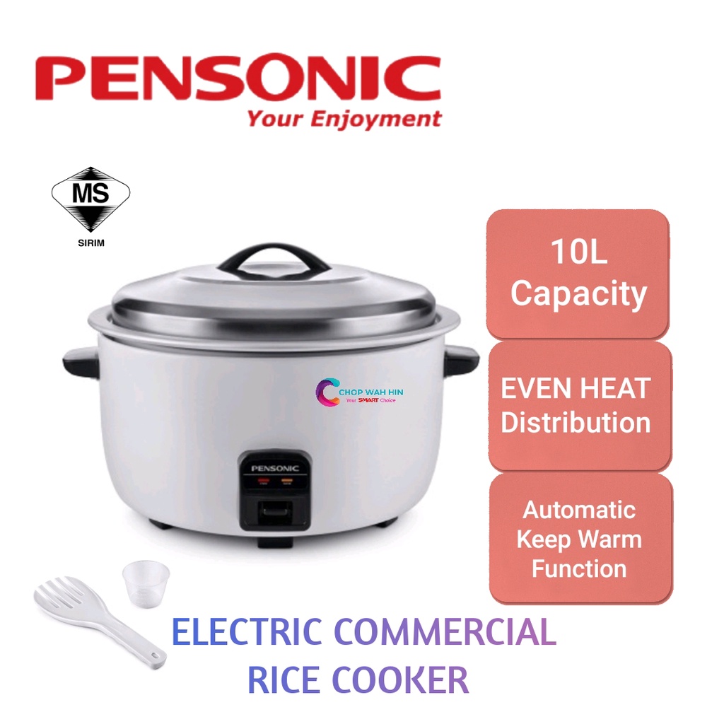 Pensonic Rice Cooker 10l Prc 1000 Periuk Nasi 10 Litre Big Rice Cooker Prc1000 Periuk Letrik 0480