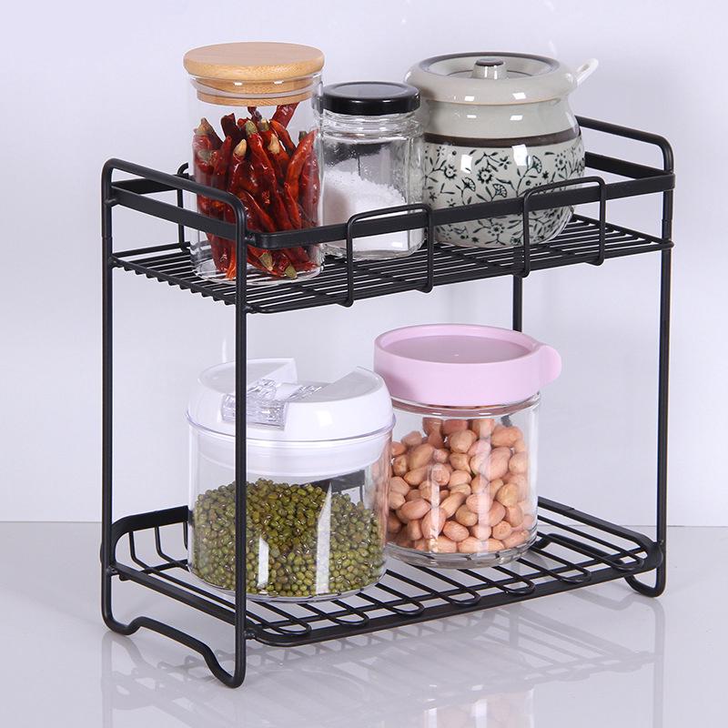 Modern Small Metal Kitchen Storage Racks for Large Space