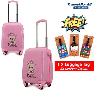 tag hard shell luggage