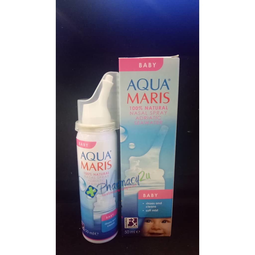 AQUA MARIS AQUAMARIS BABY NASAL SPRAY 50ML EXP 04/2022 ...