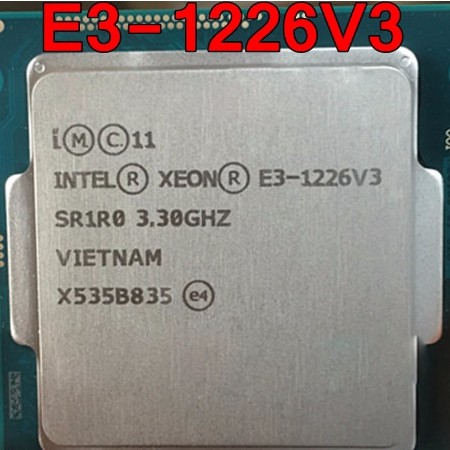 Intel Xeon E3-1226 v3 3.3GHz 3.7Ghz Quad Core CPU Processor LGA1150 SR1R0