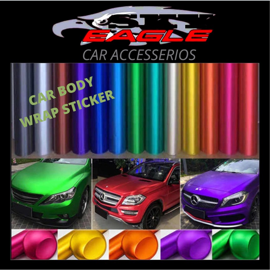 Raeady Stock Car Body Sticker Wrap Sticker Car Wrap Shopee Malaysia