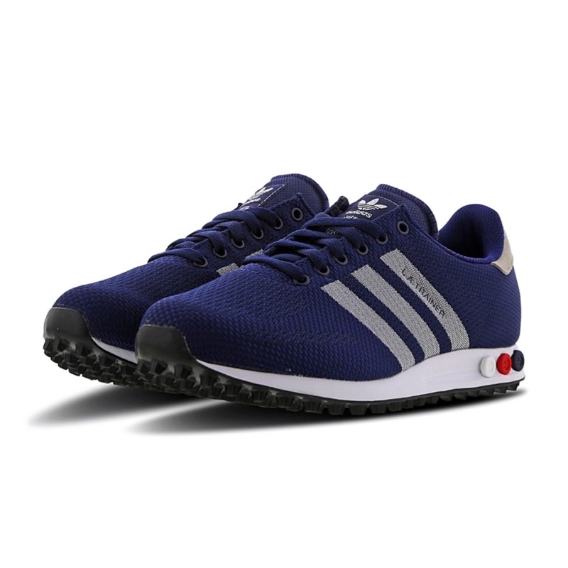 Navidad Acostumbrados a Respiración Adidas La Trainer Weave Shoes (Dark Blue) 100% Original | Shopee Malaysia