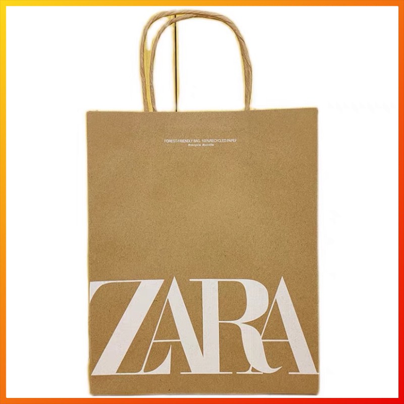 ZARA paper bag gift bag tote bag Shopee Malaysia