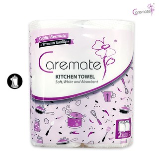 Caremate Kitchen Towel 40's x 2 rolls