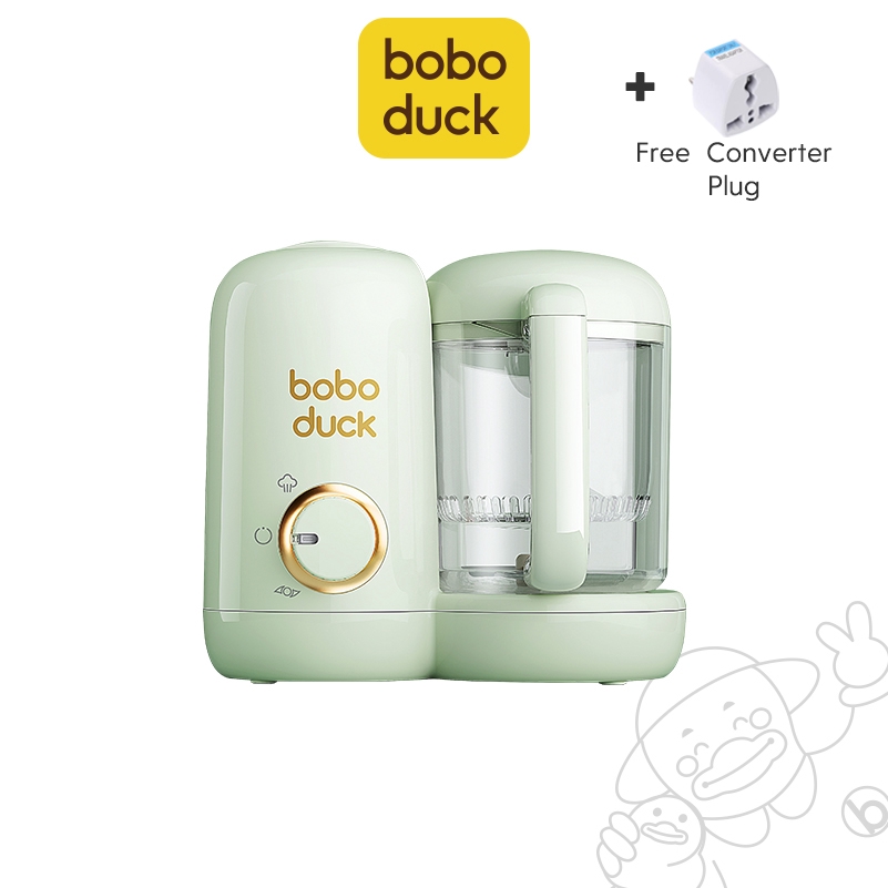 Boboduck 4 in 1 Baby Food Processor Blender Heater Mixer Steamer F6208