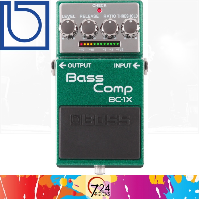 BOSS Pedals - Boss BC-1X Bass Compressor Guitar Effects Pedal ( BC1X ...