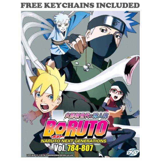 Boruto Boruto 2 Anime Metal Keychain Naruto Next Generation