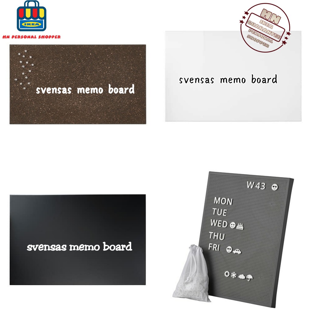 100 Original I.K.E.A Svensas Memo Board / Papan Notis 100 Guarantee