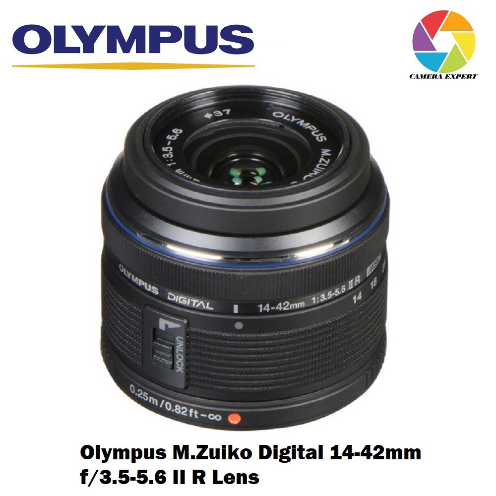 Olympus M Zuiko Digital 14 42mm F 3 5 5 6 14 42mm F3 5 5 6 Ii R Lens Shopee Malaysia