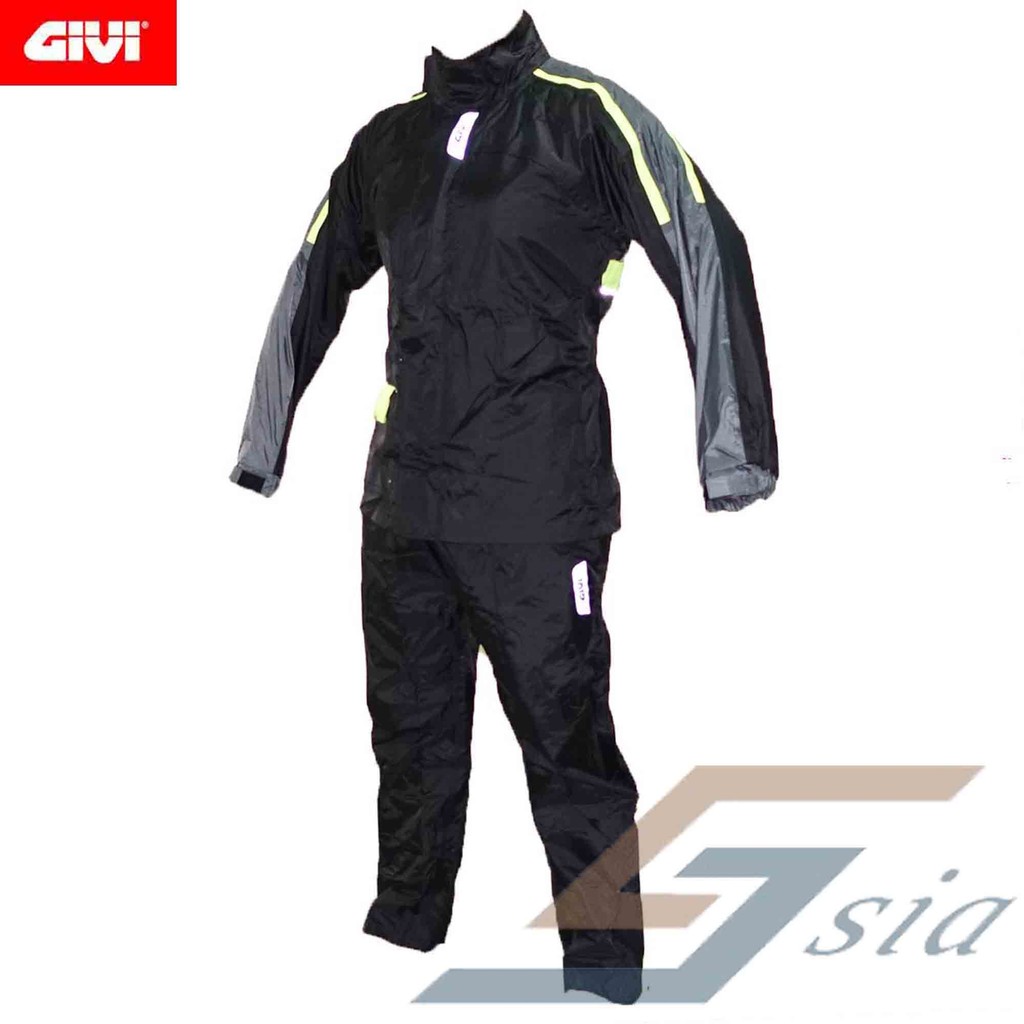 GIVI CRS01 Rainsuit (Black)