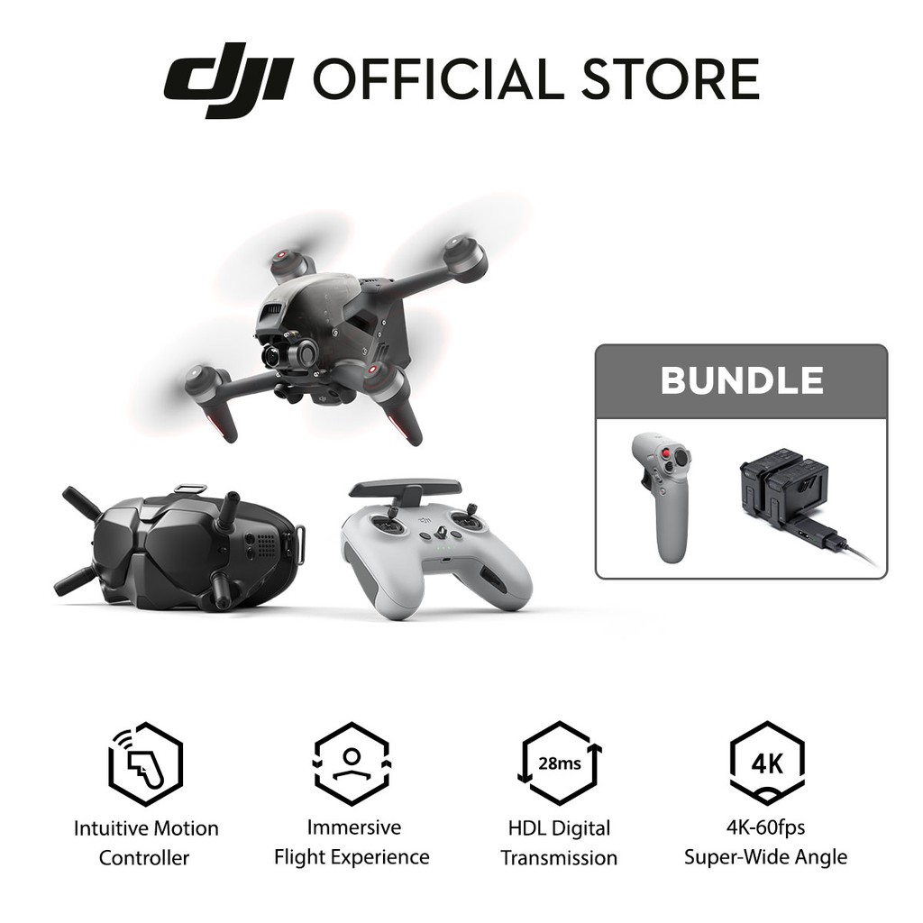 Dji Fpv Combo First Person View 4k Camera Drone Shopee Malaysia