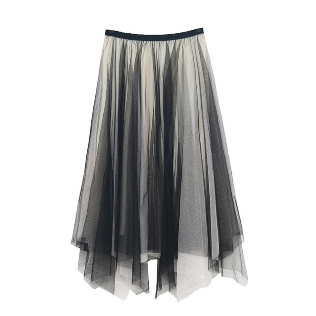 net skirt maxi