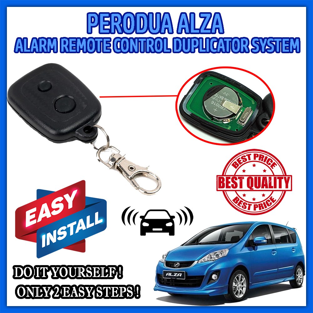 battery remote myvi