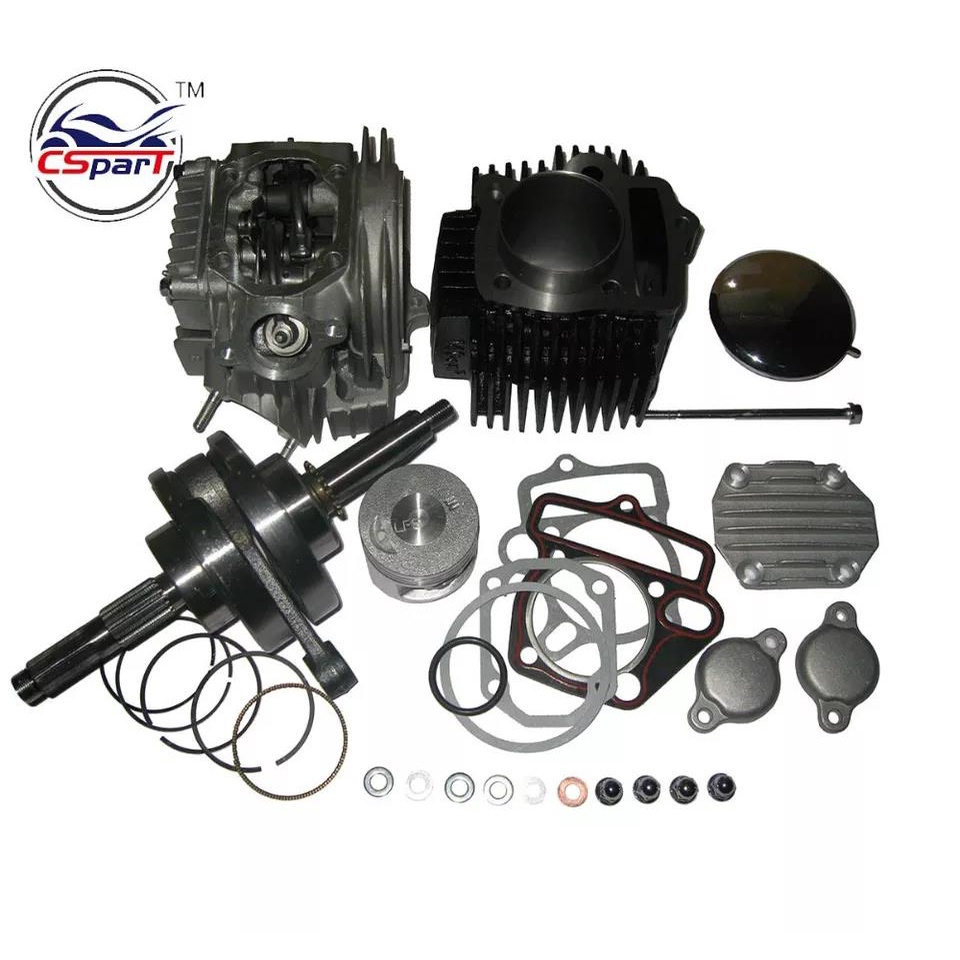 Performance 140CC Head Cylinder Crankshaft Piston combinatio for 125CC