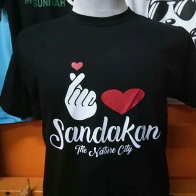 T-SHIRTS LOVE SANDAKAN