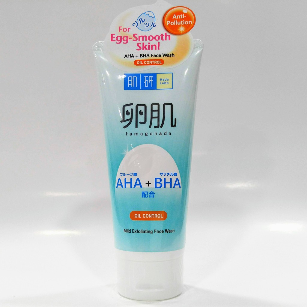 hada labo oil control face wash