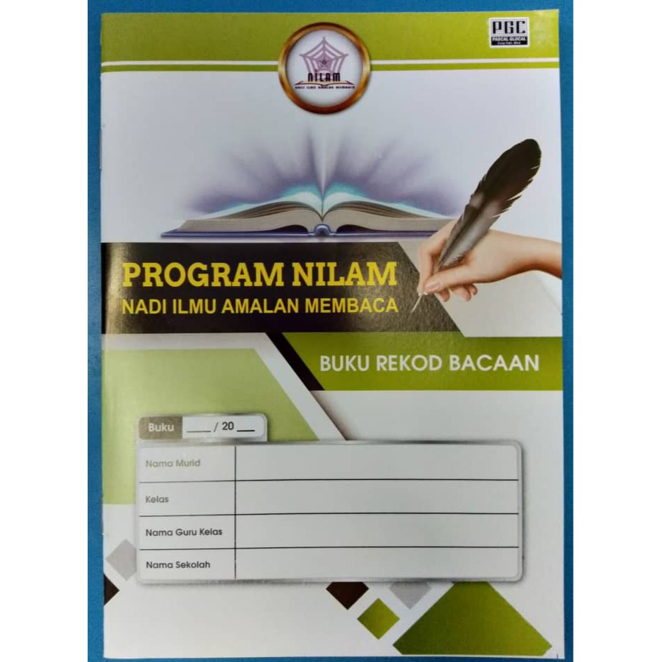 Buku Rekod Bacaan Nilam Terbaru  Shopee Malaysia