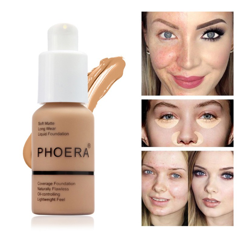 phoera liquid foundation full coverage