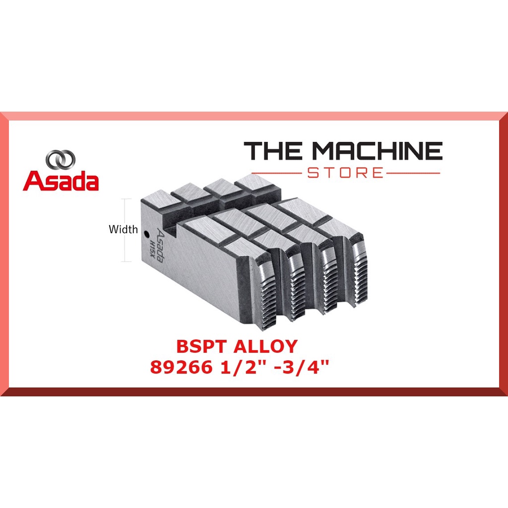 Japan Asada Original Dies 89266 1/2 3/4 " 89267 1"2 " Alloy dies for