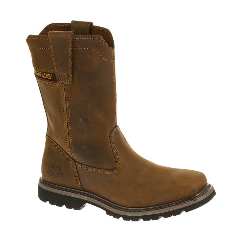 caterpillar wellston boots