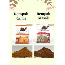 REMPAH GULAI(15G) / MASAK(12G) CAP BUNGA ROSE ROS | Shopee Malaysia