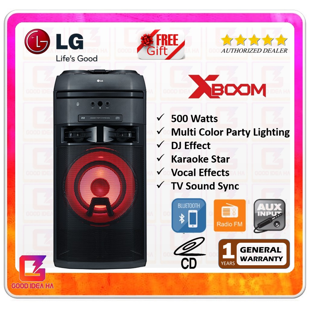 lg xboom ok55 500w