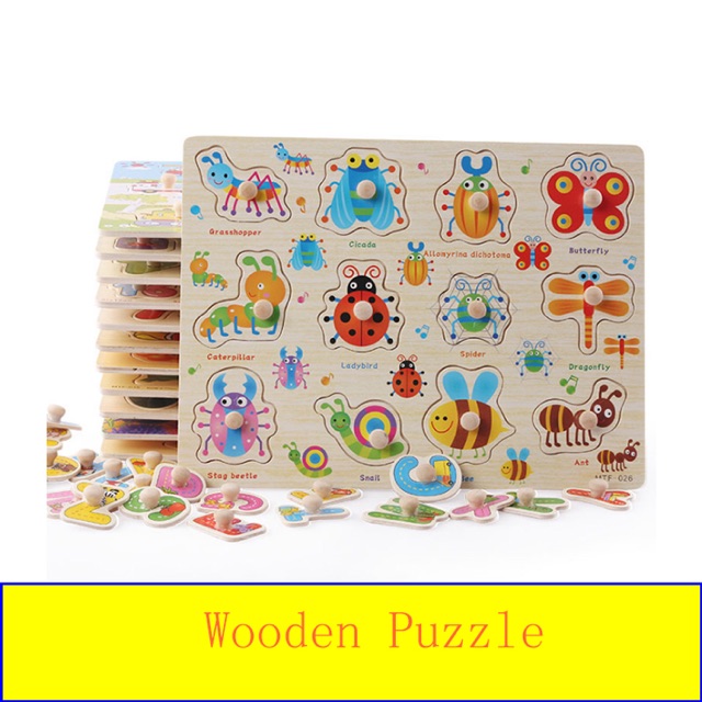 preschool wooden puzzles