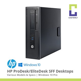 (Refurbished) HP SFF 600G1 800G1 800G2 ProDesk EliteDesk/4GB RAM/500HDD/NVS310/Casing Scratch/W10/1M Warranty